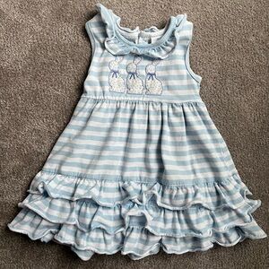 Stitchy Fish Easter Bunny Dress